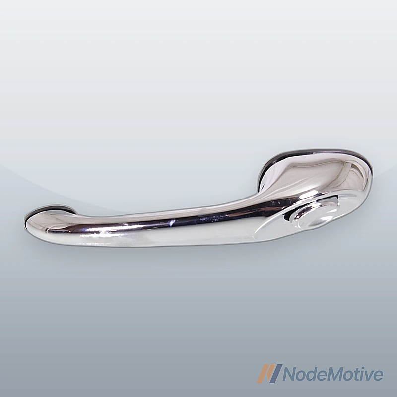 Exterior Door Handle For 2001-2010 Chrysler PT Cruiser Rear Left Chrome Plastic