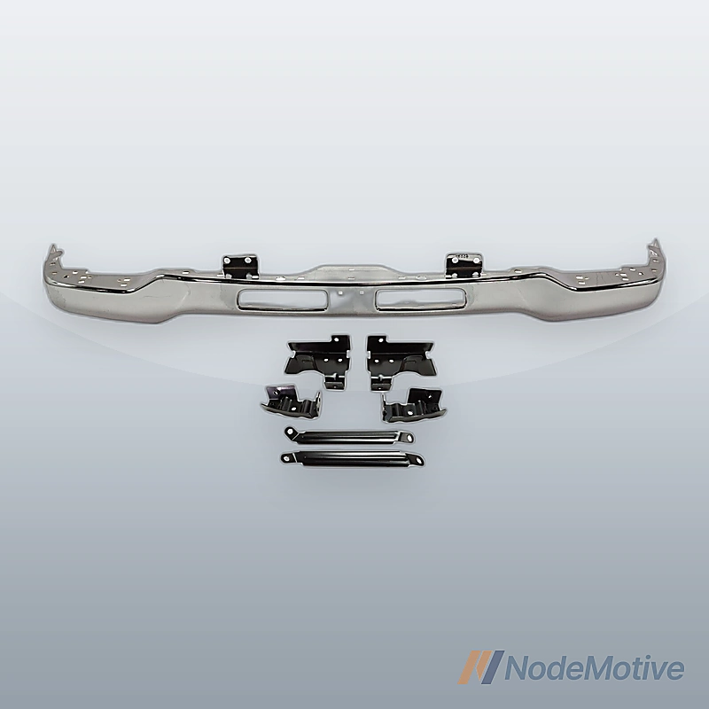 Front Bumper For 2003-2006 GMC Sierra 1500 Fits 1500 HD with Mounting Brackets