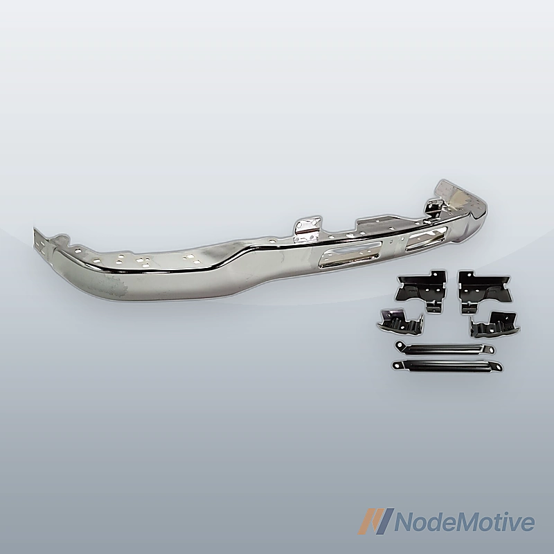 Front Bumper For 2003-2006 GMC Sierra 1500 Fits 1500 HD with Mounting Brackets