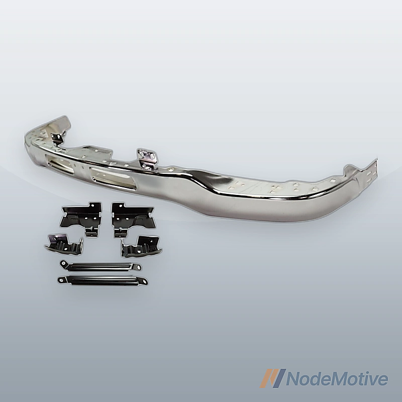 Front Bumper For 2003-2006 GMC Sierra 1500 Fits 1500 HD with Mounting Brackets