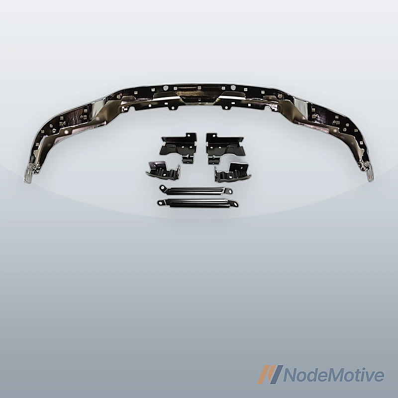 Front Bumper For 2003-2006 GMC Sierra 1500 Fits 1500 HD with Mounting Brackets