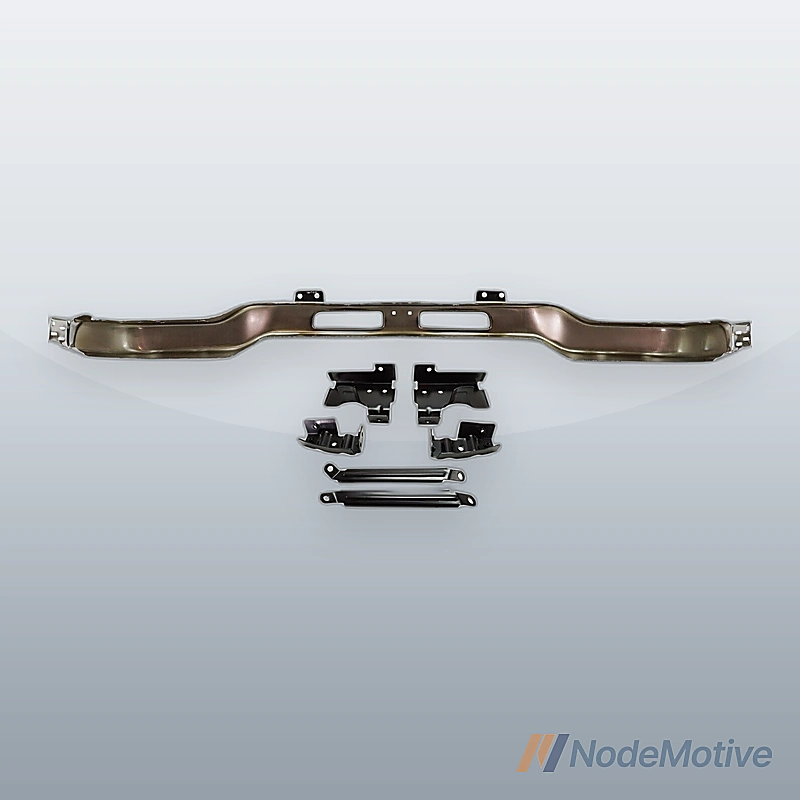 Front Bumper For 2003-2006 GMC Sierra 1500 Fits 1500 HD with Mounting Brackets