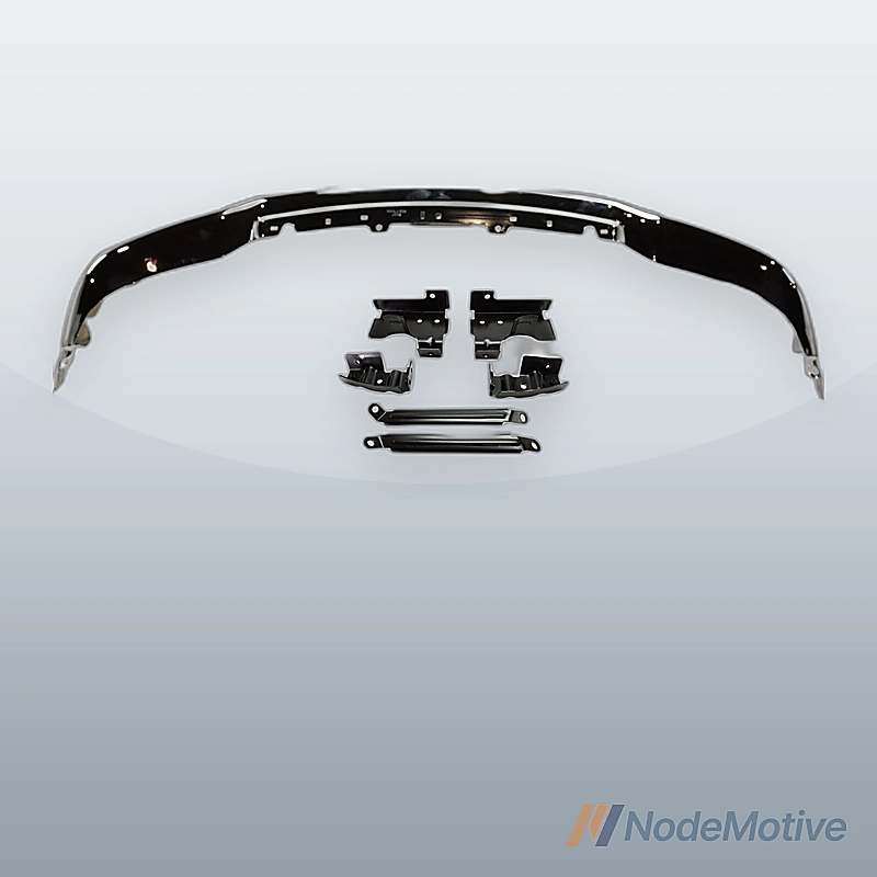 Front Bumper For 2003-2006 GMC Sierra 1500 Fits 1500 HD with Mounting Brackets