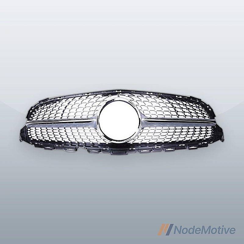 For Mercedes Benz W205 Diamond Radiator Grille W205 C63AMG Front