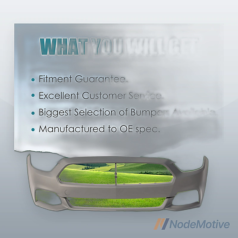 Front Bumper Plastic For 2015-2017 MUSTANG