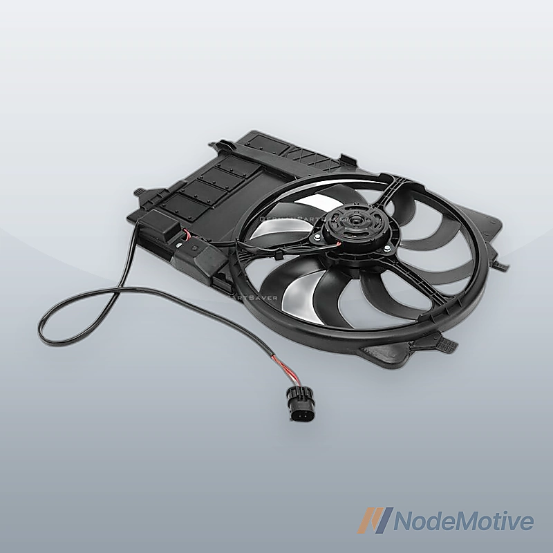 Radiator Condensor Cooling Fan Assembly For Mini Cooper 1.6L 2003-08