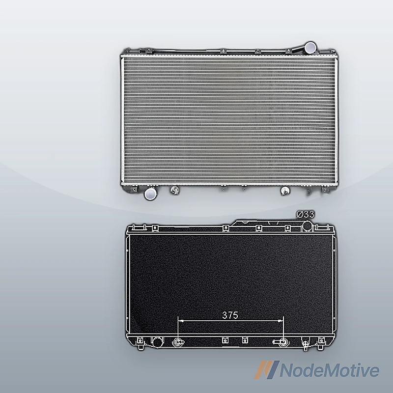 Car Aluminium Radiator for 94-96 Camry Avalon, for 1994-1996 Lexus ES300,1746