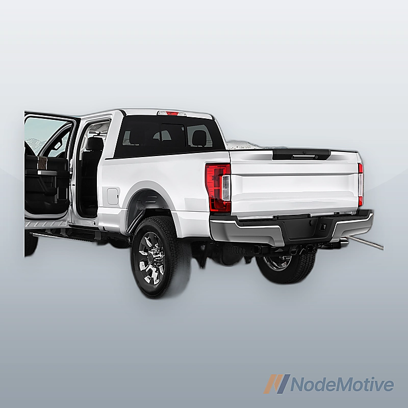 Rear Bumper Steel For 2017-2022 Ford F-250 F-350 Chrome W/O Radar Hole