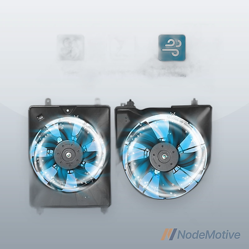 Radiator Cooling Fan Assembly for 12-15 Honda Civic 2015 SE 2013-2015 ILX