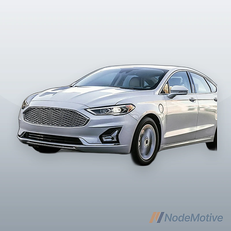 Front Bumper Plastic For 2019-2021 FUSION FO1000757 Black