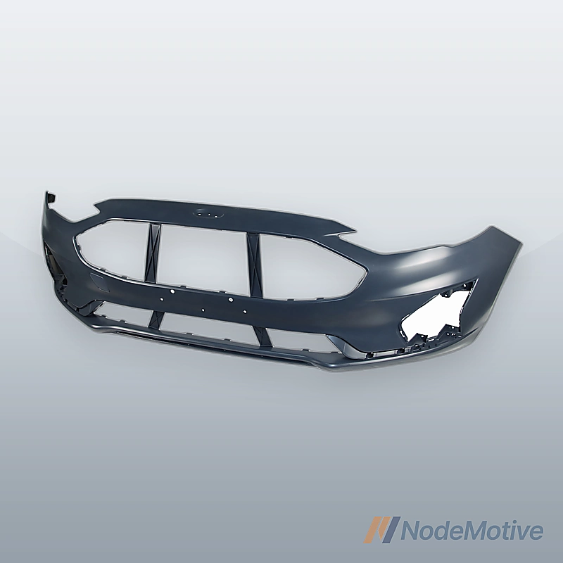 Front Bumper Plastic For 2019-2021 FUSION FO1000757 Black