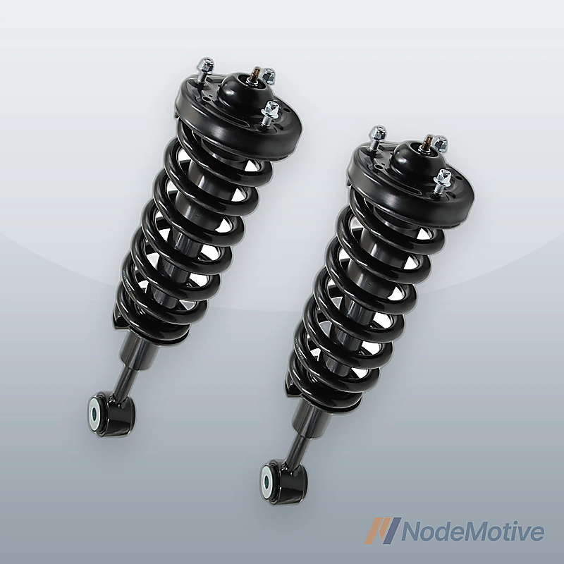 For Lincoln Mark LT Ford F-150 4WD Front Complete Strut Spring Rear Shock Pair