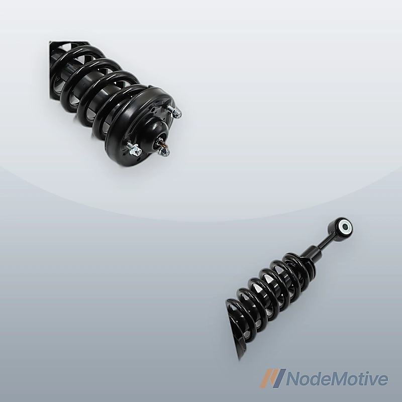 For Lincoln Mark LT Ford F-150 4WD Front Complete Strut Spring Rear Shock Pair