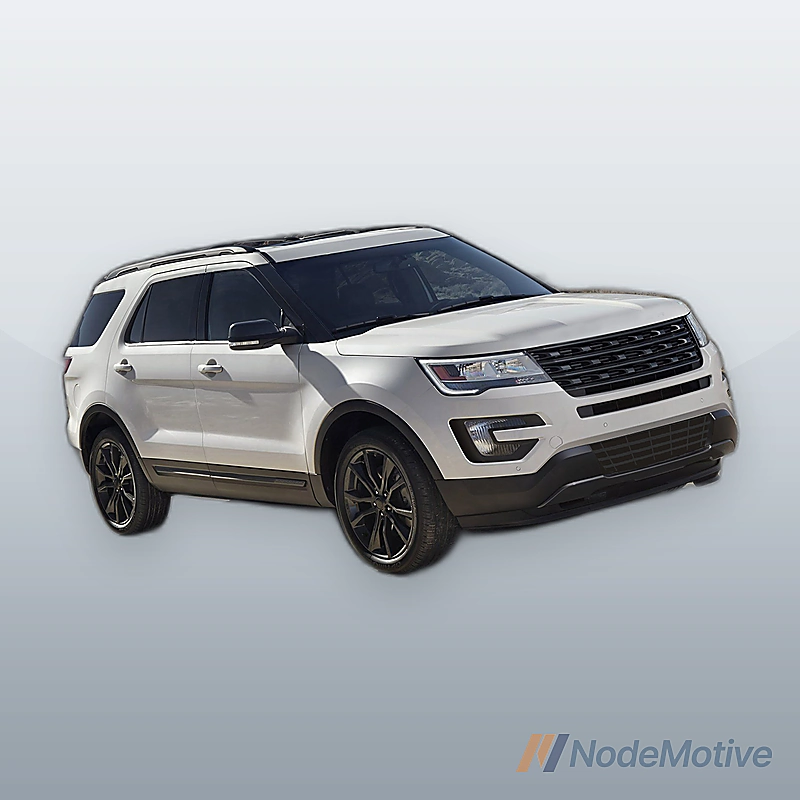 For 2018 EXPLORER FRONT BUMPER LOWER Black Plastic With plated hole