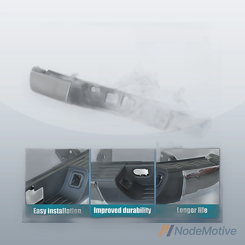 Rear Bumper Assembly For 2014-2021 Toyota Tundra With Sensor Holes