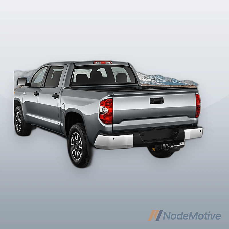 Rear Bumper Assembly For 2014-2021 Toyota Tundra With Sensor Holes