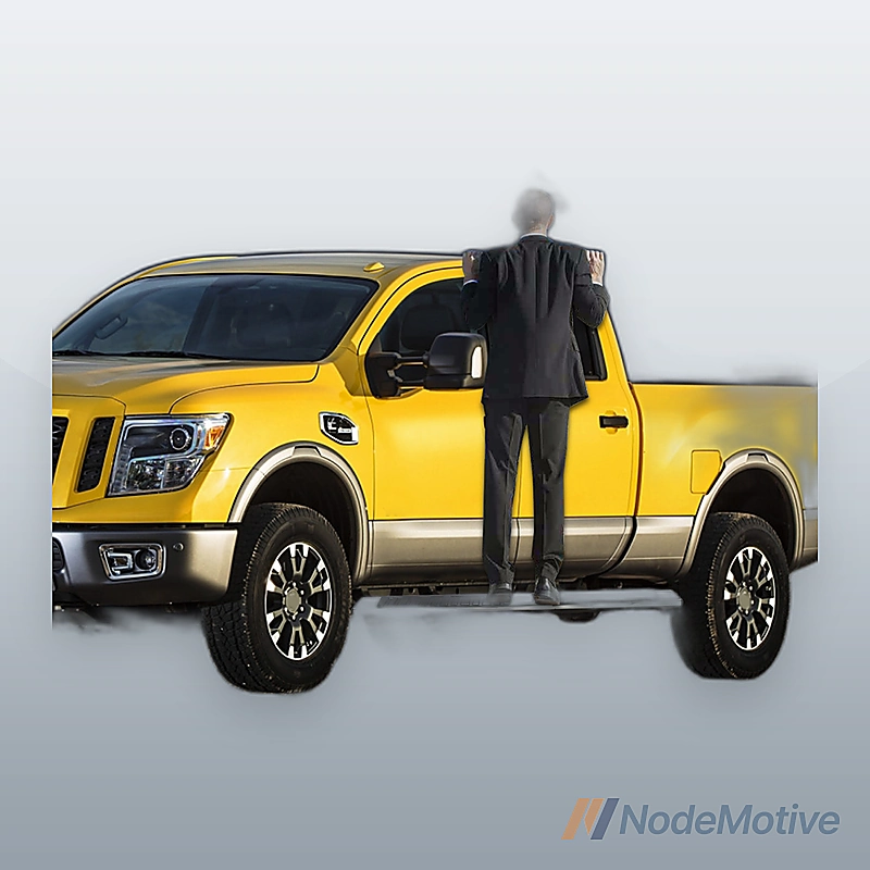 Running Boards for 2004-2023 Nissan Titan Crew Cab 6