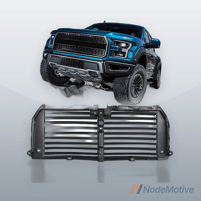 For Ford F-150 2015-2017 Upper Radiator Grille Air Shutter Assembly #