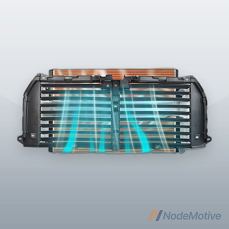 For Ford F-150 2015-2017 Upper Radiator Grille Air Shutter Assembly #