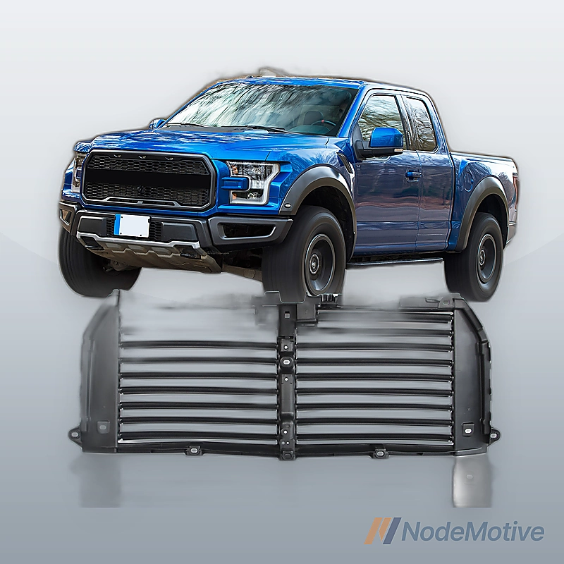 For Ford F-150 2015-2017 Upper Radiator Grille Air Shutter Assembly #