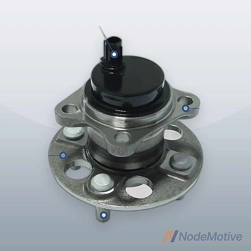 Pair Rear Wheel Hub Bearings for 12-19 Toyota Prius C 06-14 Yaris 2013 Scion iQ