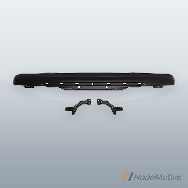 Front Bumper Steel For 2004-2012 Chevrolet Colorado GMC Canyon Black