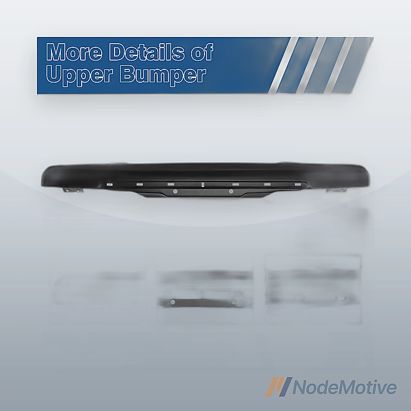 Front Bumper Steel For 2004-2012 Chevrolet Colorado GMC Canyon Black