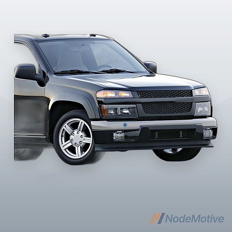 Front Bumper Steel For 2004-2012 Chevrolet Colorado GMC Canyon Black