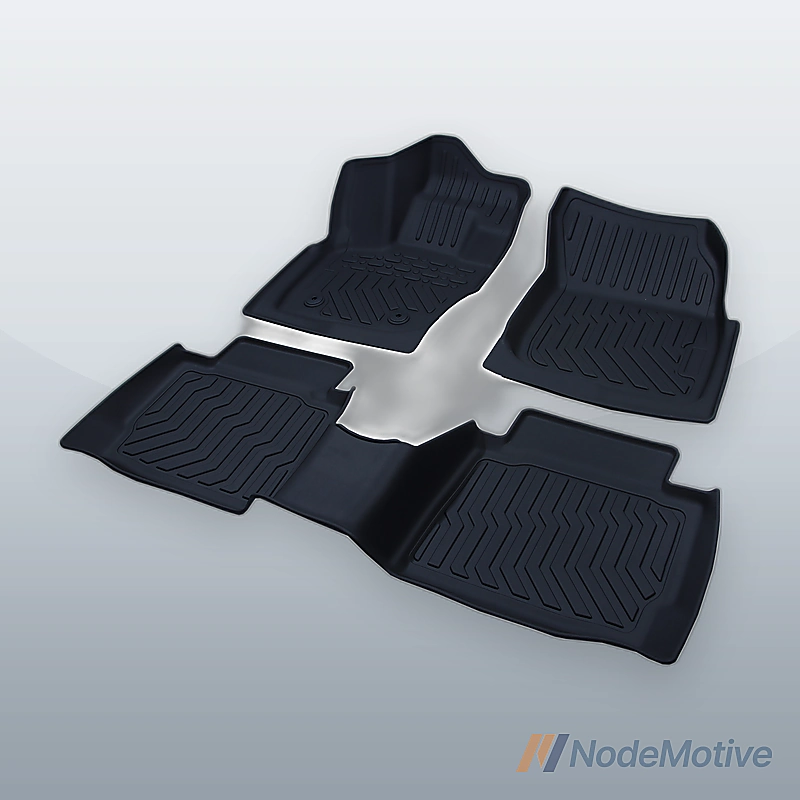 Car Floor Mats for 2017-2020 Ford Fusion All-Weather TPE Rubber Liner TPE