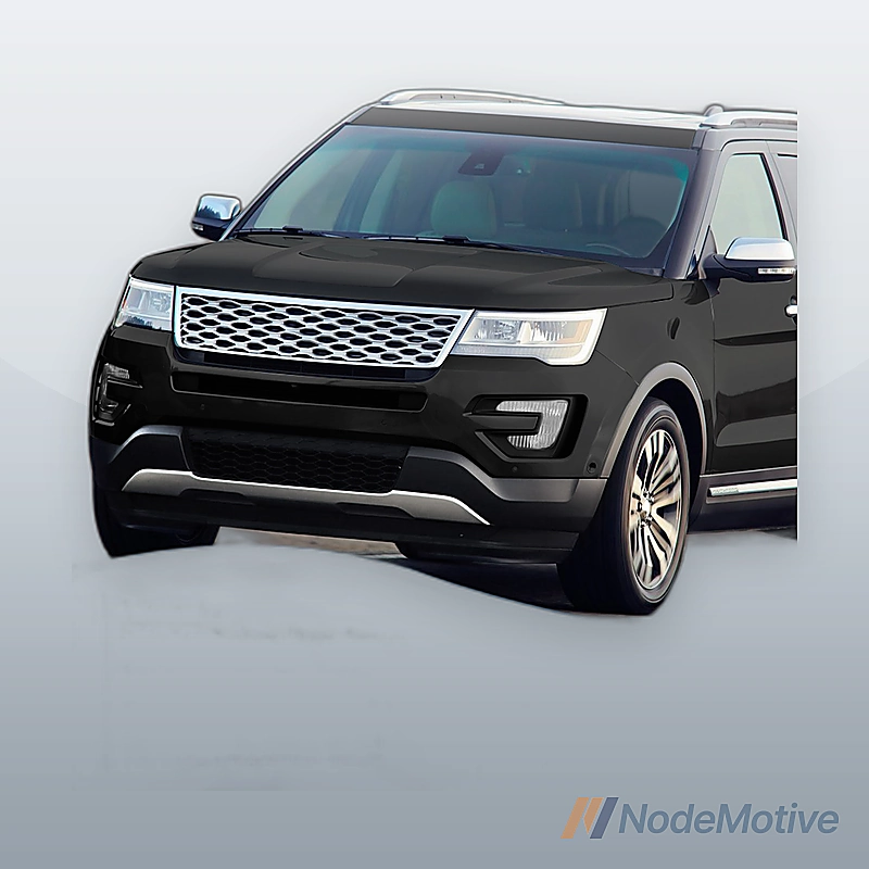 Black Front Bumper Plastic For 2016 EXPLORER With Six Hole