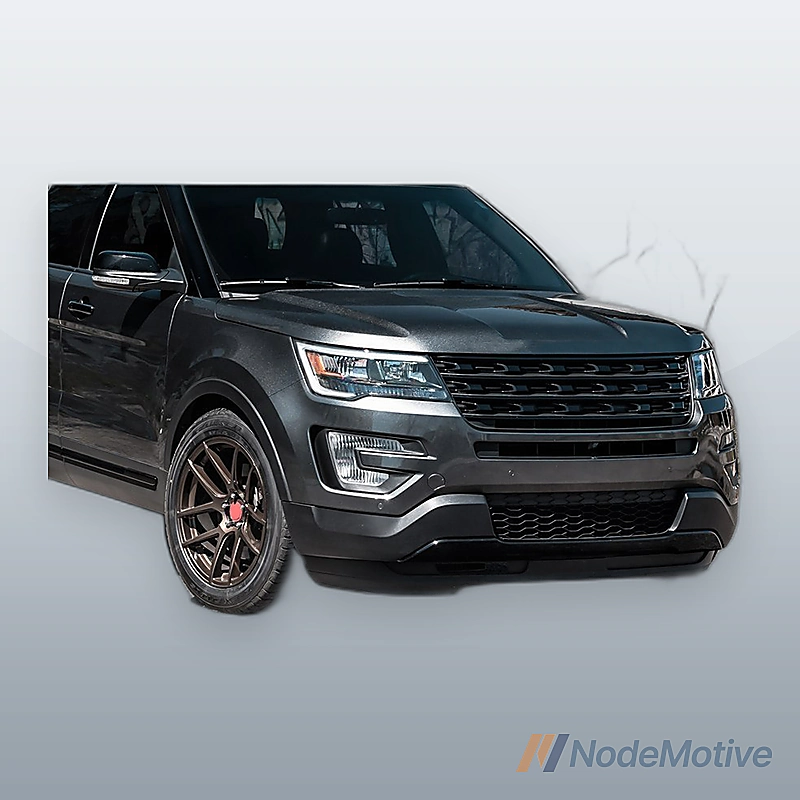 Black Front Bumper Plastic For 2016-2017 Ford Explorer FO1000727/FB5Z17D957CPTM