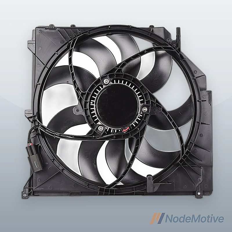 Radiator Cooling Fan Assembly Brushless Motor 600W Fits BMW E83 X3 2004-2010