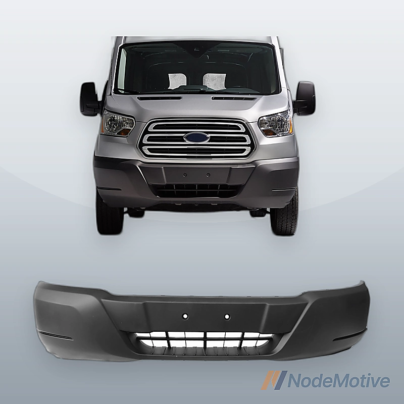 Front Bumper Plastic For 2015-2019 Transit FRONT BUMPER LOWER Black