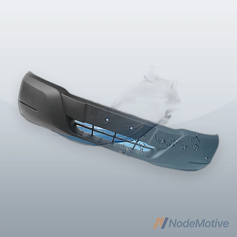 Front Bumper Plastic For 2015-2019 Transit FRONT BUMPER LOWER Black