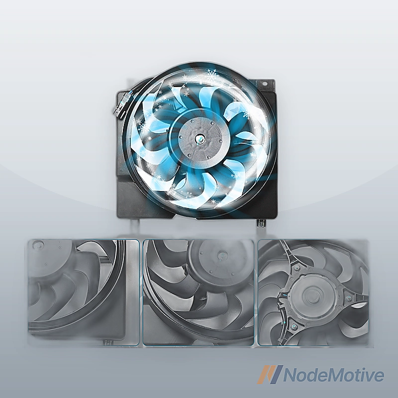 Radiator Cooling Fan For 1997-2001 Jeep Cherokee 4.0L 6Cyl Engine