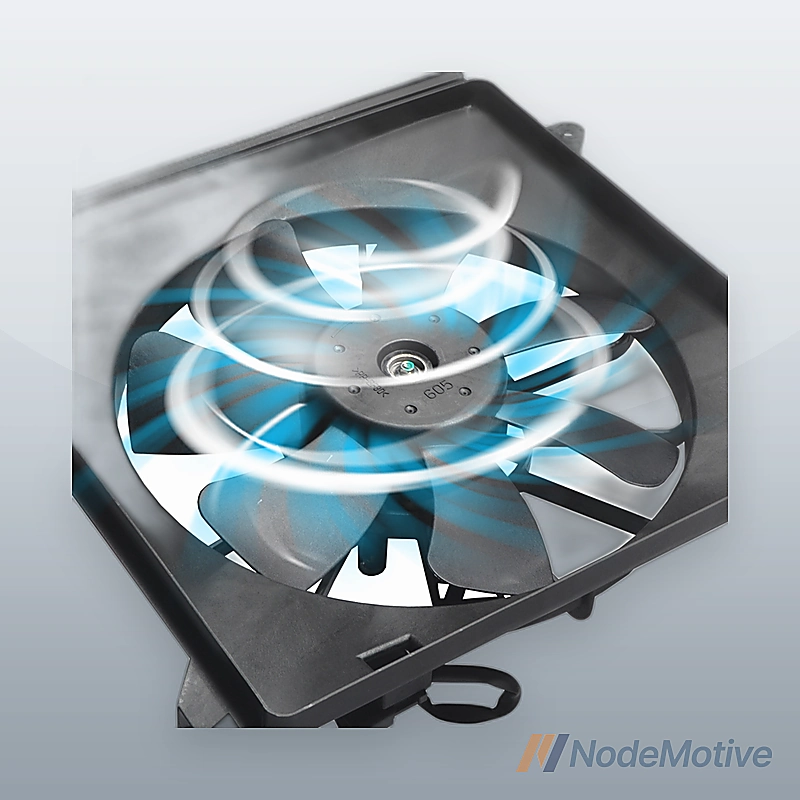 Radiator Cooling Fan Assembly for 2008-2012 Honda Accord Left and Right