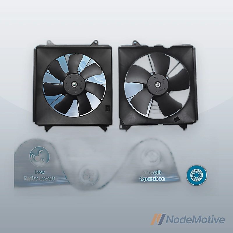 Radiator Cooling Fan Assembly for 2008-2012 Honda Accord Left and Right