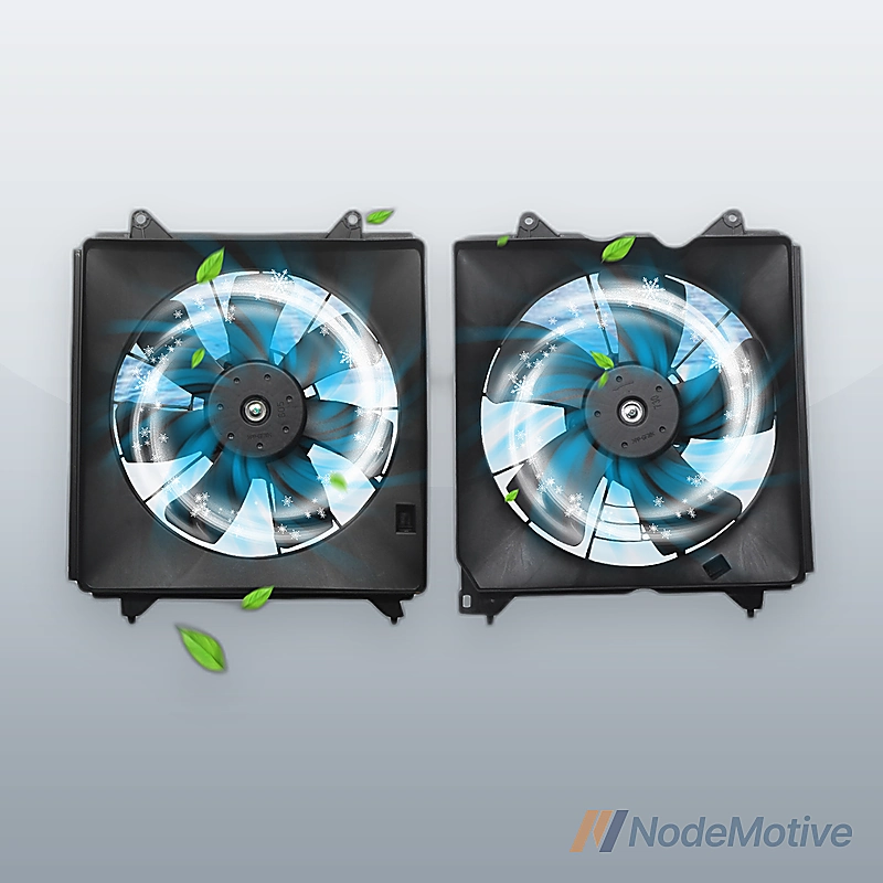 Radiator Cooling Fan Assembly for 2008-2012 Honda Accord Left and Right