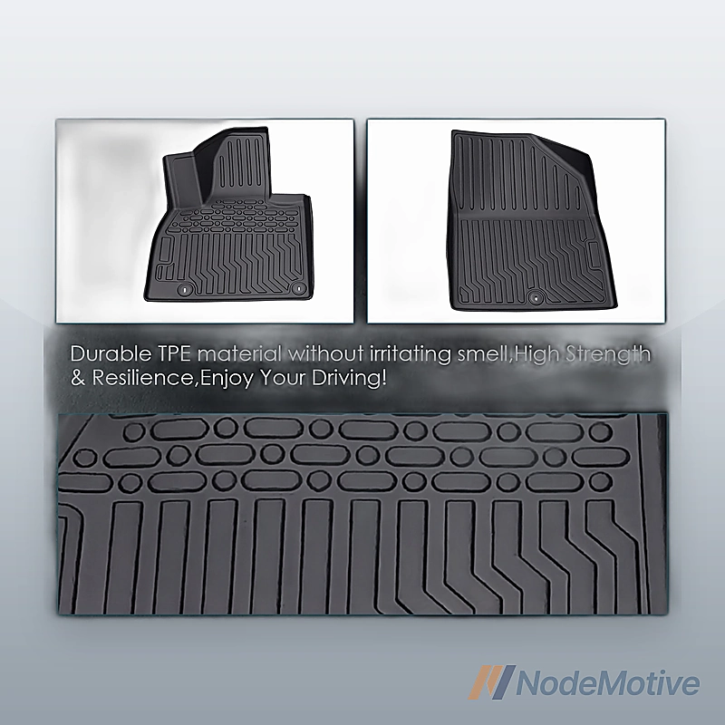 Car Floor Mats for 2020-2023 Kia Telluride Bucket Seats Without Center Console