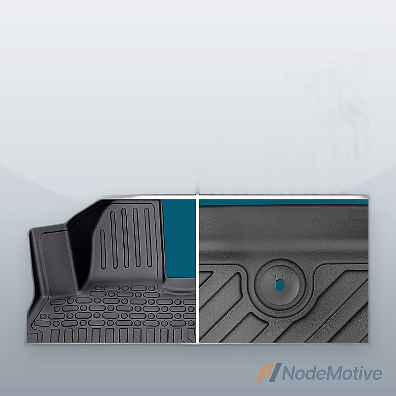 Car Floor Mats for 2020-2023 Kia Telluride Bucket Seats Without Center Console