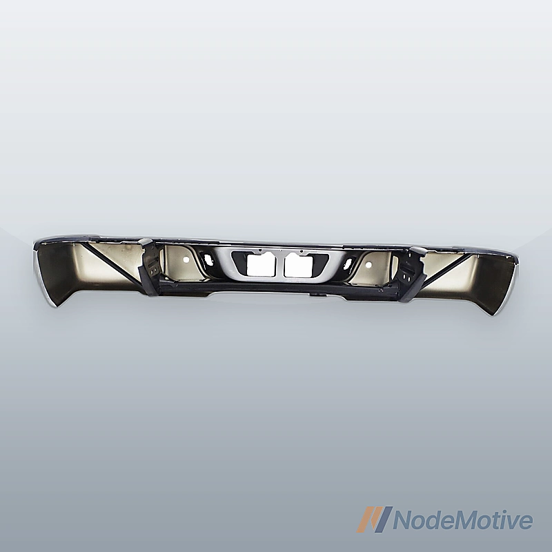 Step Bumper For 2007-2013 Toyota Tundra Assembly With Sensor Holes Chrome Rear