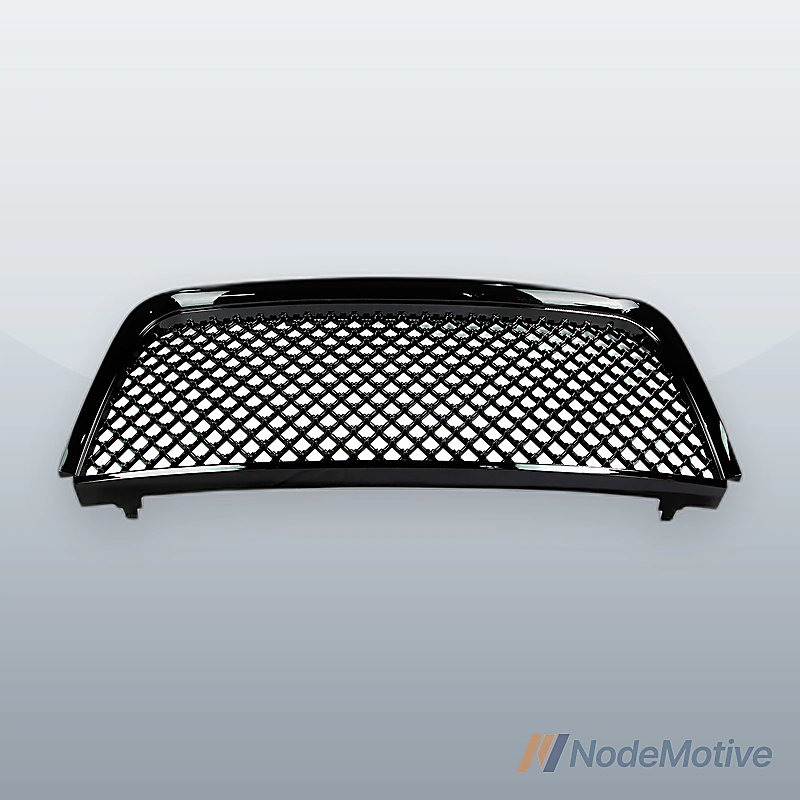 Car Front Grill for 2003 2004 2005 2006 Ford Expedition,Gloss Black Grille
