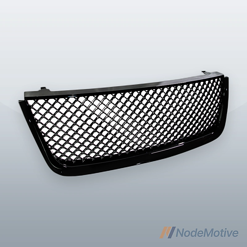 Car Front Grill for 2003 2004 2005 2006 Ford Expedition,Gloss Black Grille