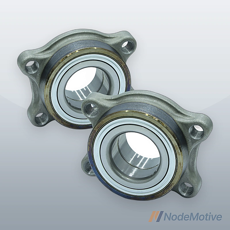 Rear Wheel Hub Bearings Set For 2003-2007 INFINITI G35 2003-2009 Nissan 350Z