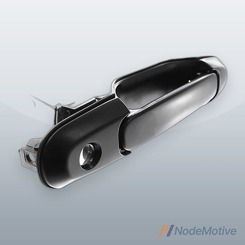 New Door Handle Front Passenger Right Side Smooth Black RH Hand