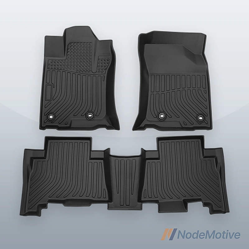 Floor Mats Liners For Toyota 4Runner 2013-2022 Carpet TPE All Season Weather