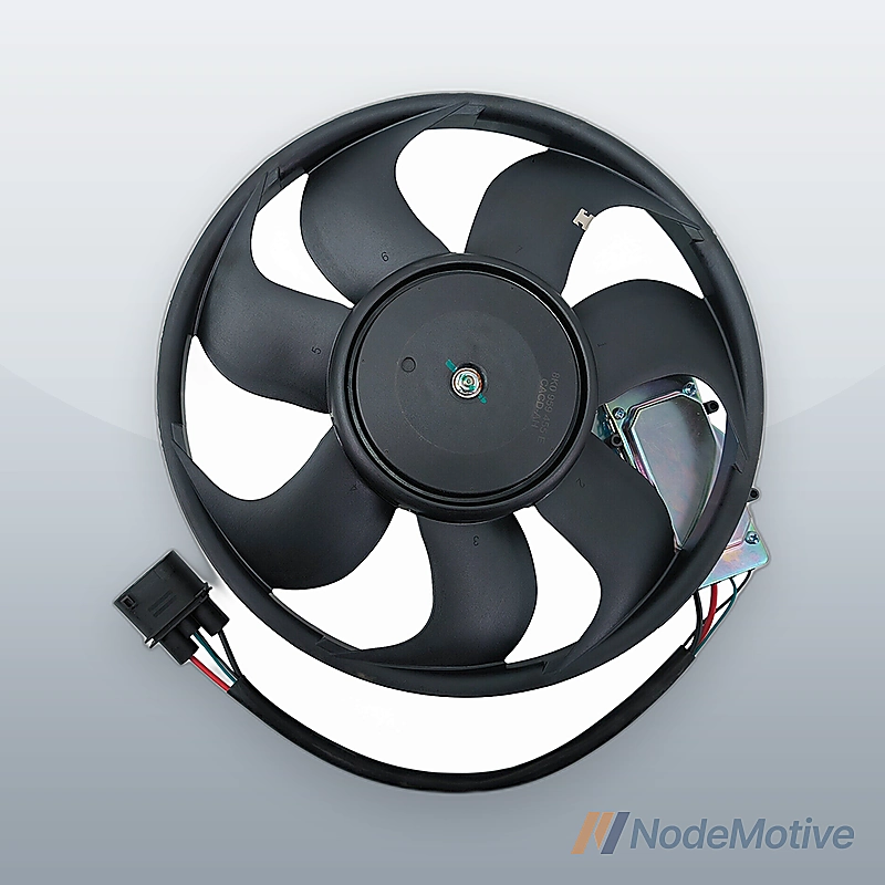Right Passenger Side Electric Cooling Fan w/ Module Fits Audi S4 S5 2008-2012