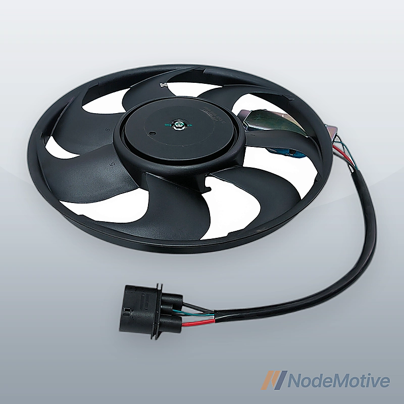 Right Passenger Side Electric Cooling Fan w/ Module Fits Audi S4 S5 2008-2012