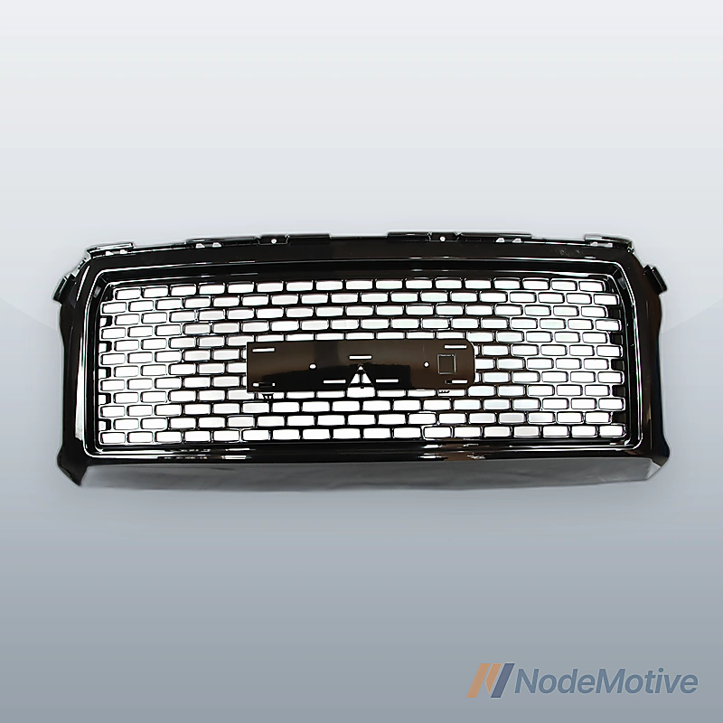 Car Front Grill for 2014-2015 GMC Sierra Sierra 1500 Gloss Black Grille
