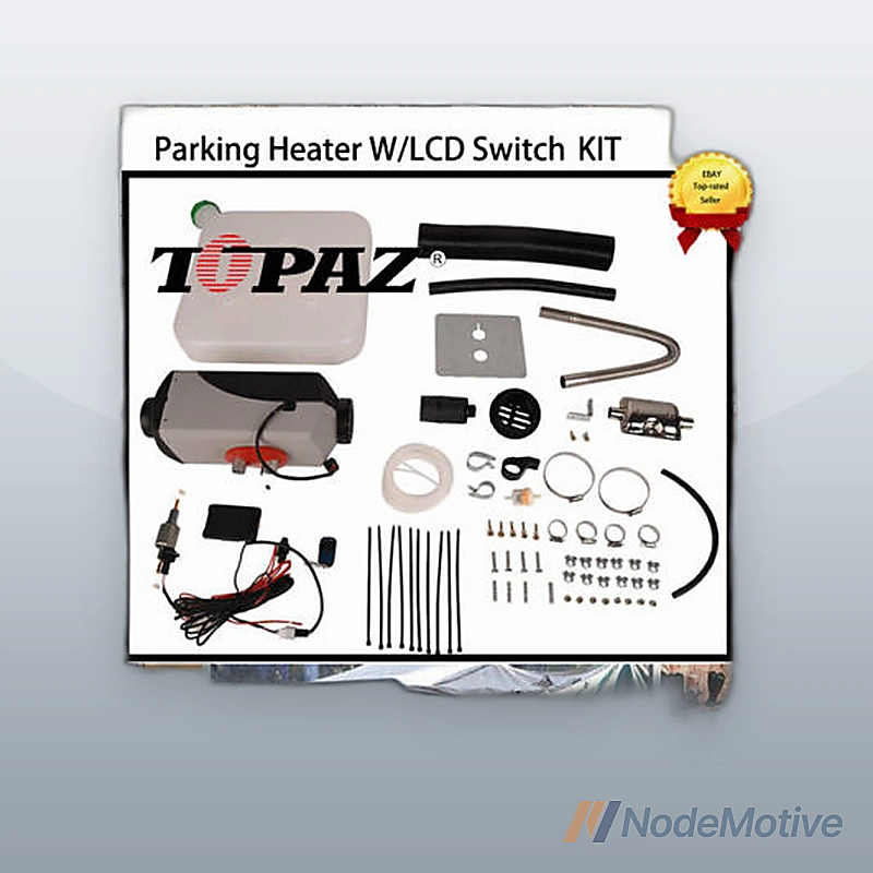 New Air Diesel Car Boat Truck Outdoor Quiet Parking Heater 5KW w/LCD Switch
